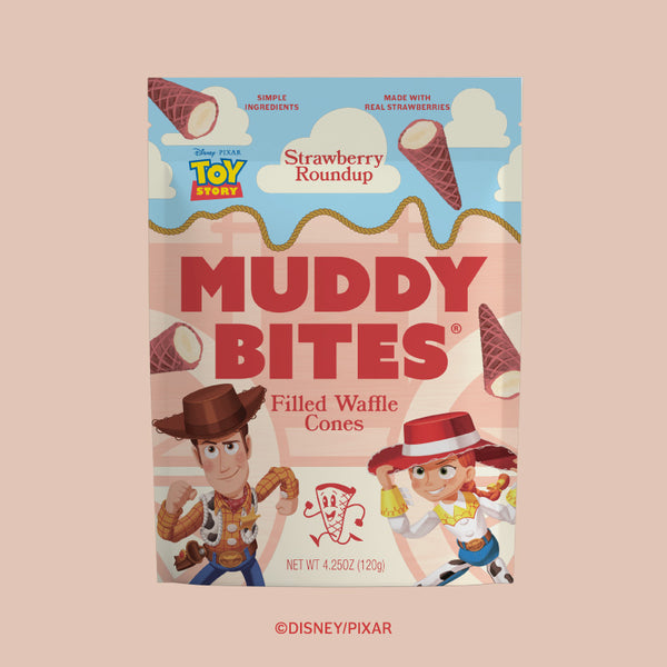 Disney Pixar Toy Story Muddy Bites Strawberry Round Up